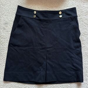 Ann Taylor Skirt with Button Detail